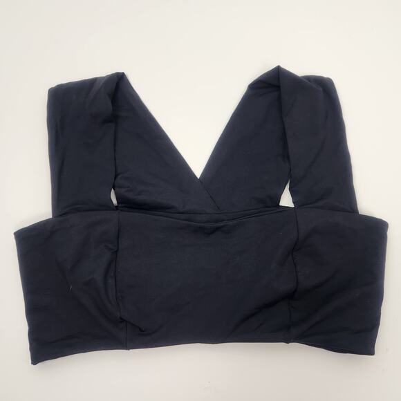 L*Space Parker Convertible Bikini Top in Black Size D NWT - Picture 2 of 5